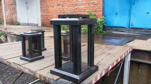 Первое выставление столбиков с использованием кондуктора